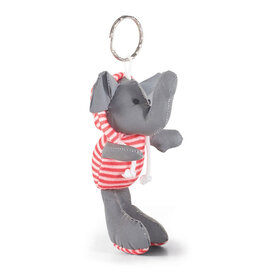 Schlüsselanhänger Elefant Rot
