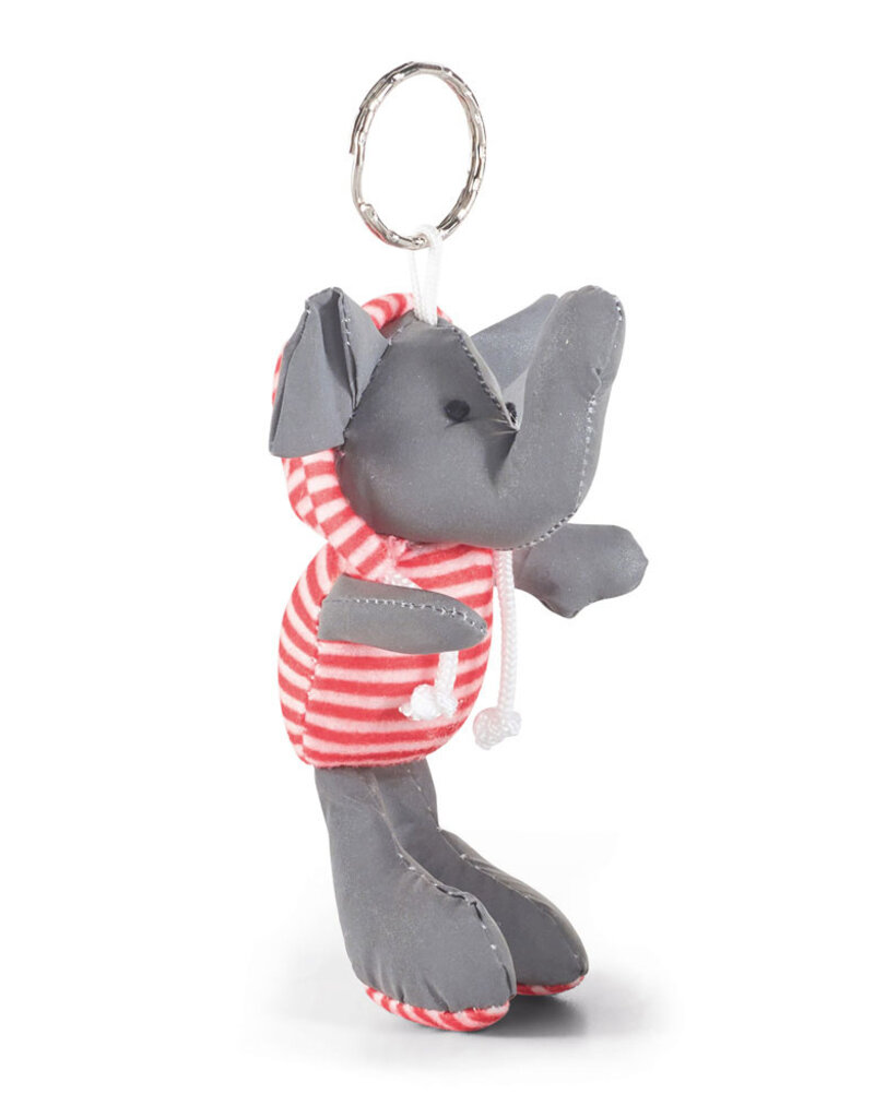 Schlüsselanhänger Elefant Rot