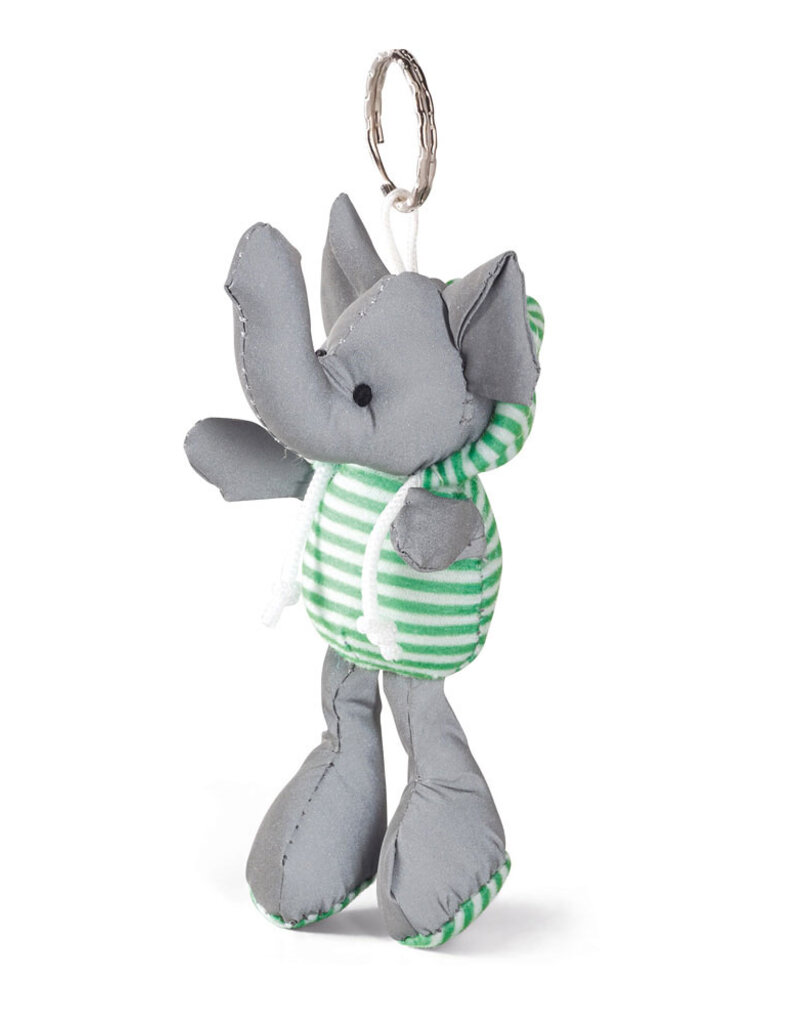 Schlüsselanhänger Elefant Grün
