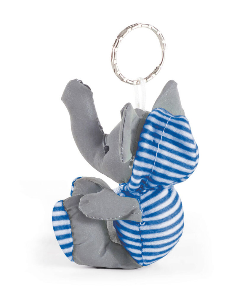 Schlüsselanhänger Elefant Blau