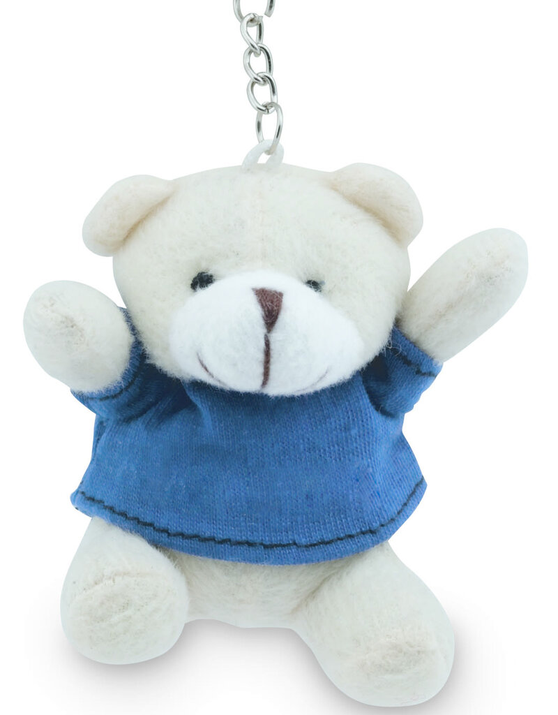 Teddy-Schlüsselanhänger Blau