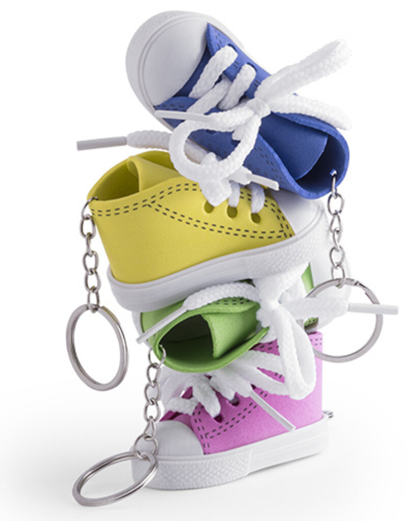 Schuh Schlüsselanhänger Gelb