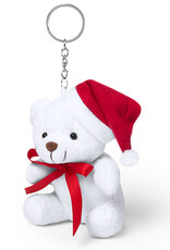 Weihnachts Teddy-Schlüsselanhänger