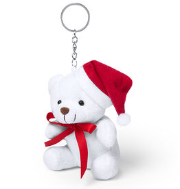 Weihnachts Teddy-Schlüsselanhänger