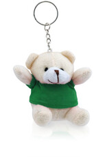 Teddy-Schlüsselanhänger Grün