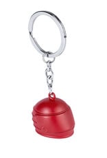 Helm Schlüsselanhänger Rot