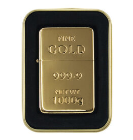 Goldbarren Benzinfeuerzeug