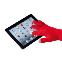 Touchpad Handschuhe Rot