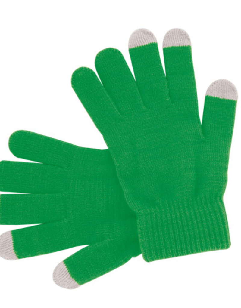 Touchpad Handschuhe Grün