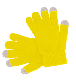 Touchpad Handschuhe Gelb
