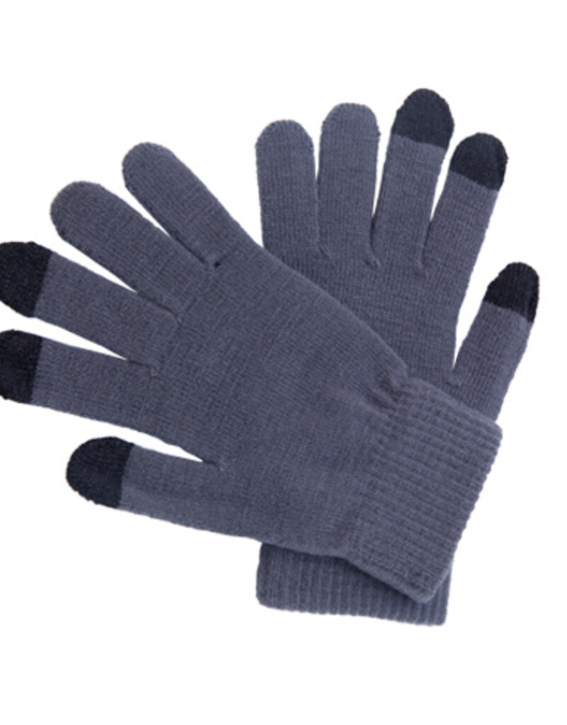 Touchpad Handschuhe Grau