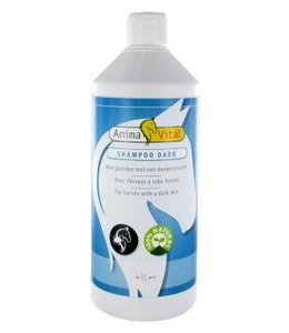 AnimaVital Paardenshampoo, donker, 1L