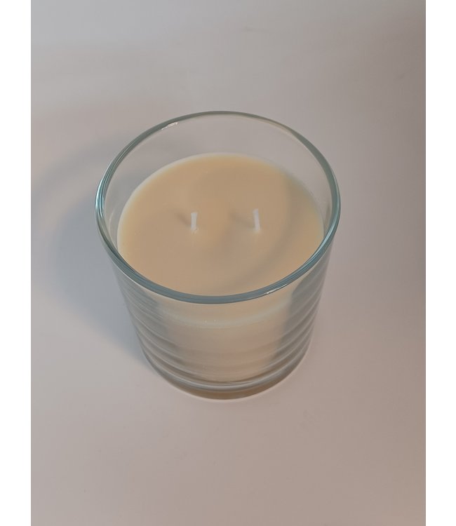 Spaas Geurkaars in glas, 2 wieken