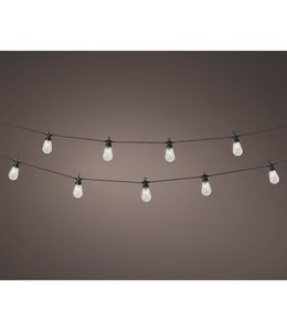 LED budget partylights, warm wit