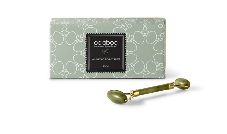 Oolaboo Gemstone Beauty roller Jade