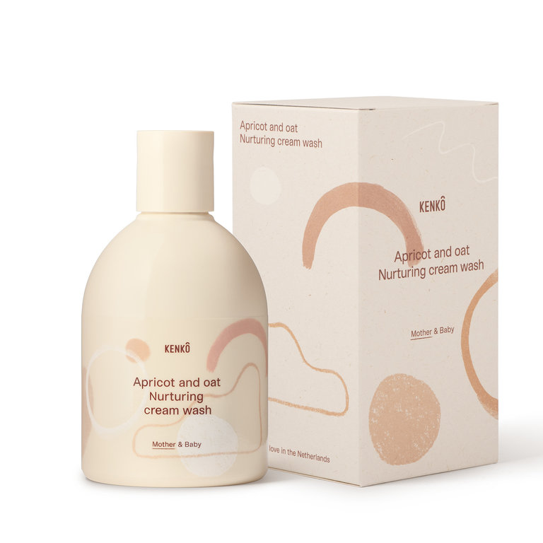 Kenkô Skincare Apricot and Oat Nurturing Cream Wash