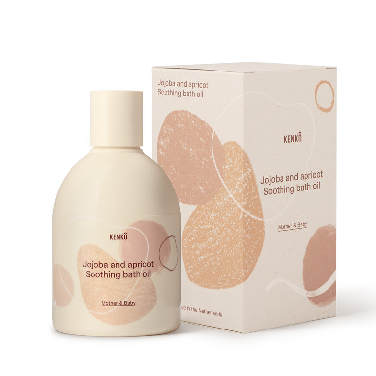 Kenkô Skincare Jojoba and Apricot Soothing Bath Oil Baby