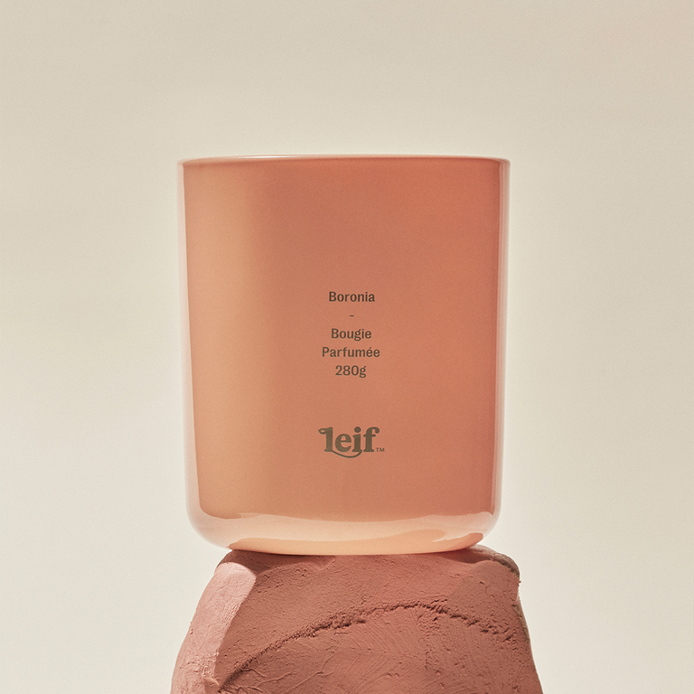 Leif Boronia Scented Candle