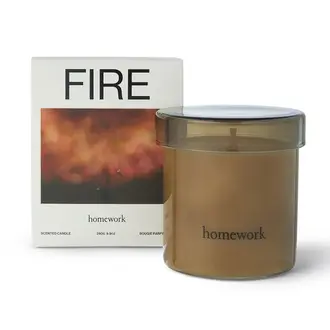 Homework Candle Fire