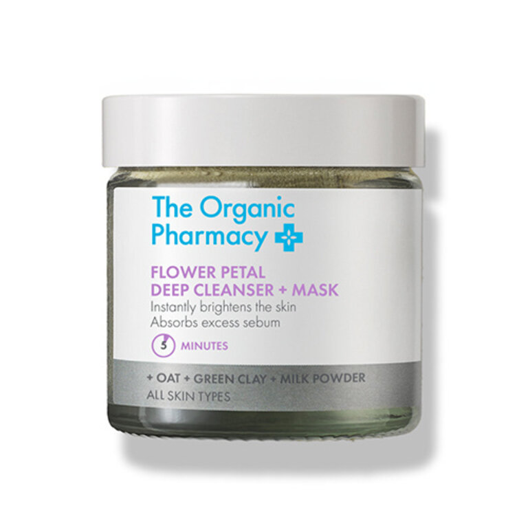 The Organic Pharmacy Flower Petal Deep Cleanser & Mask