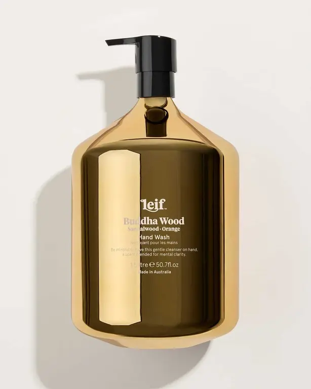 Leif Buddha Wood Hand Wash Gold Magnum