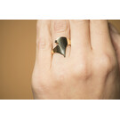 Gouden ring dames - Whisper - Geelgouden ring-1