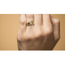 Geelgouden ring met diamanten - Grillo-2