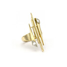 Geelgouden ring met diamant - Pastille Fragile-3