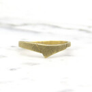 14 karaat geelgouden ring - mat - Archi-1