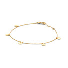 14 karaat geelgouden armband - Jackie - Discs-1