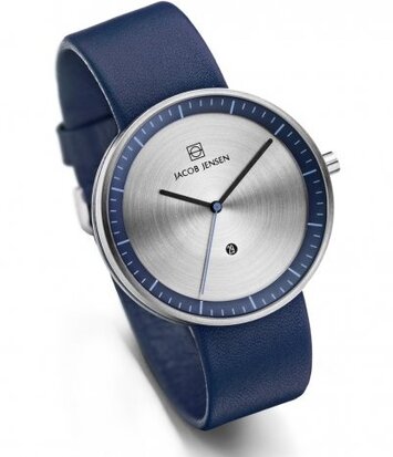 Jacob Jensen - Horloge Unisex - Strata 272 - Blauw