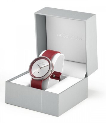 Jacob Jensen - Horloge Dames - Strata 283 - Rood