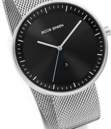 Jacob Jensen - Horloge Unisex - Strata 278 - Zwart