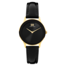 Danish Design - Horloge Dames - Nostalgi 1988 - Black Gold - IV11Q1288-1