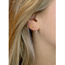 14 karaat geelgouden oorstekers - Jackie  - Medina Citrine Studs-2