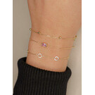 14 karaat geelgouden armband - Jackie - Bubbles-2