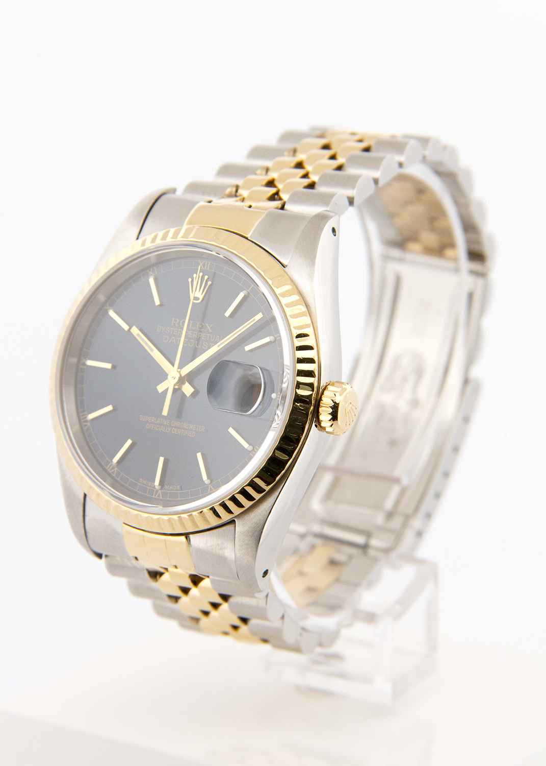 SOLD - Rolex Datejust -  Horloge - 16233 - Blue Dial-5