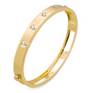 18 karaat geelgouden dames armband met diamant - Ponte Vecchio - Sirio-1