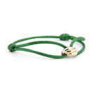 14 karaat tricolour armband - Trinity - Green - Hutjens Rope-2