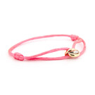 14 karaat tricolour armband - Trinity - Pink - Hutjens Rope-2