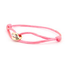 14 karaat tricolour armband - Trinity - Pink - Hutjens Rope-3