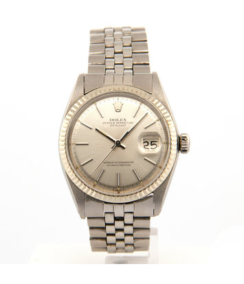 SOLD Rolex Datejust -  Horloge - 1601 - Silver Dial