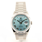 SOLD UNWORN NEW  Rolex Day Date - Platinum -  Horloge - 128236-1