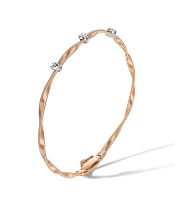 18 karaat roségouden dames armband - Marco Bicego - Marrakech Diamant