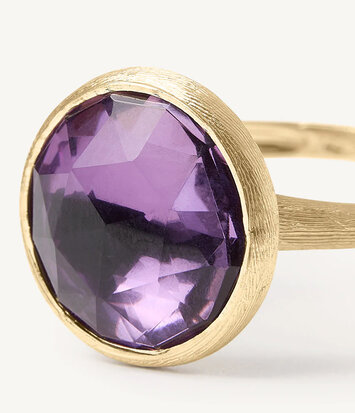 18 karaat geelgouden dames ring - Marco Bicego - Jaipur -  Amethyst