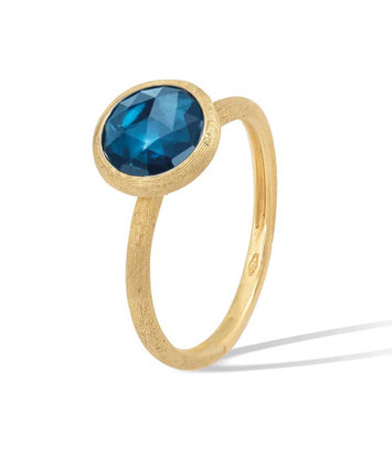 18 karaat geelgouden dames ring - Marco Bicego - Jaipur -  London Topaas Small