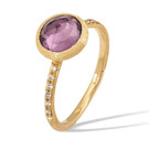 18 karaat geelgouden dames ring - Marco Bicego - Jaipur -  Amethyst Diamant-1