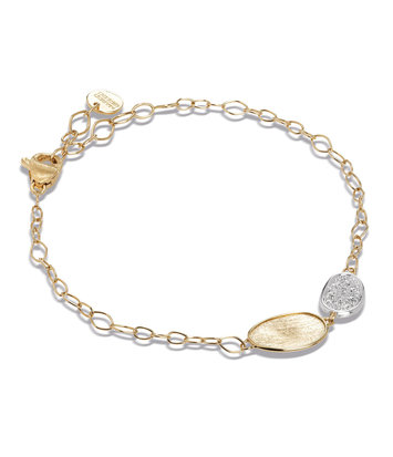 18 karaat geelgouden dames armband - Marco Bicego - Lunaria Diamant