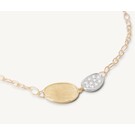 18 karaat geelgouden dames ketting - Marco Bicego - Lunaria Diamant-3