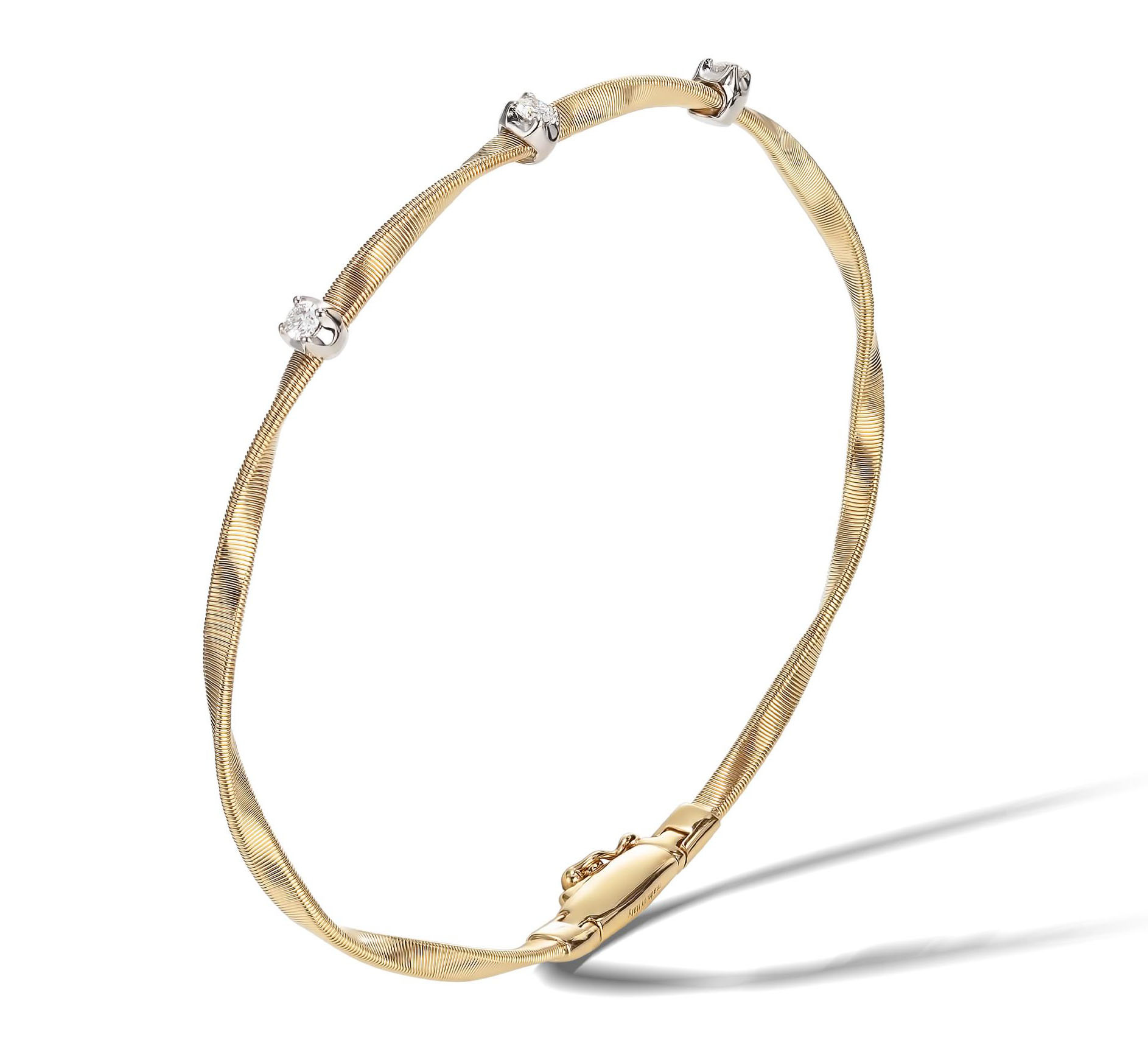 18 karaat geelgouden dames armband - Marco Bicego - Marrakech Diamant-1